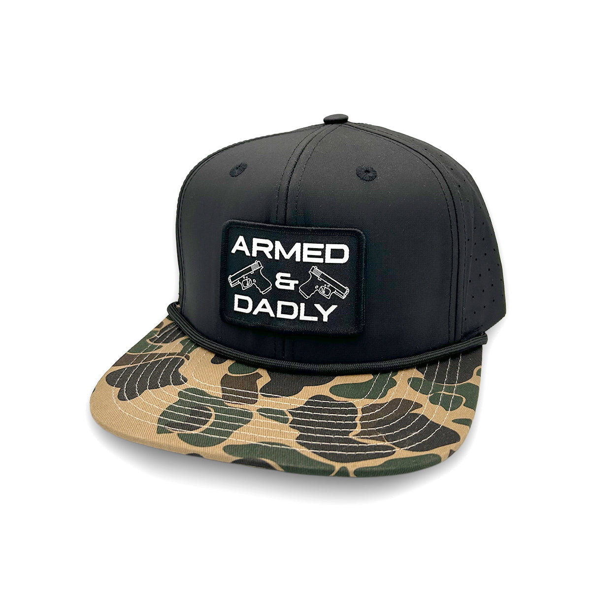 Armed & Dadly (Woven Patch)
