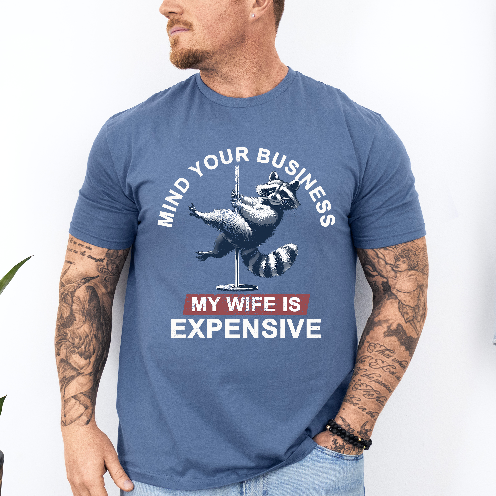 Mind Your Business Raccoon Tee
